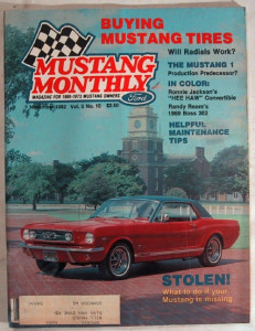 MUSTANG MONTHLY 1982 NOV - MUSTANG I & II, K-CODE
